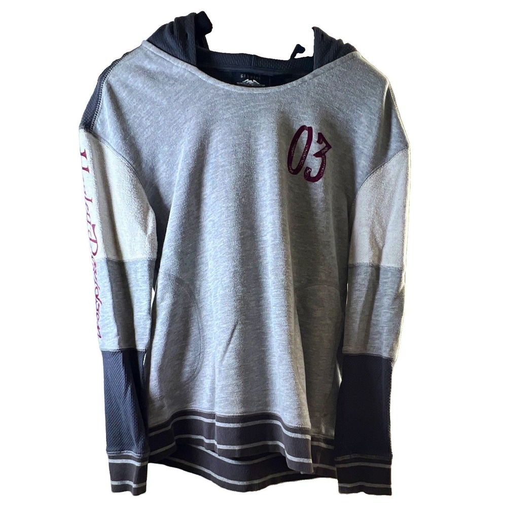 Harley-Davidson Genuine Motorclothes Women's Colorblock Hoodie Pullover M